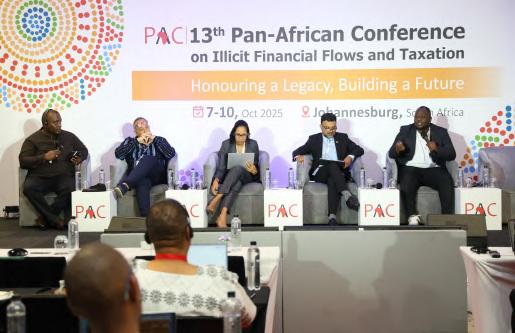 Panel at the Pan-African Conference on illicit financial flows